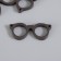 Decor for creativity tree "Glasses" set 15 pcs 1.7x4 cm