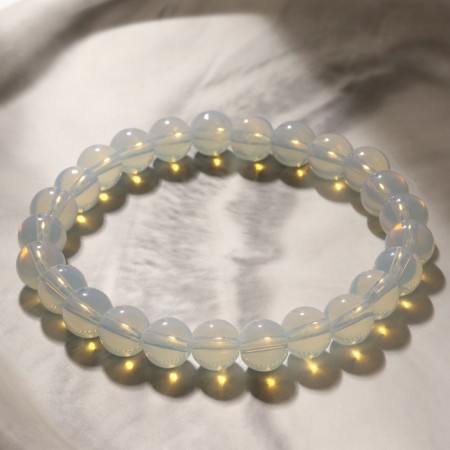 Bracelet ball No. 8 "Moonstone", 5.5cm