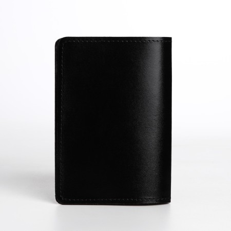 Cover for passport, black color-1