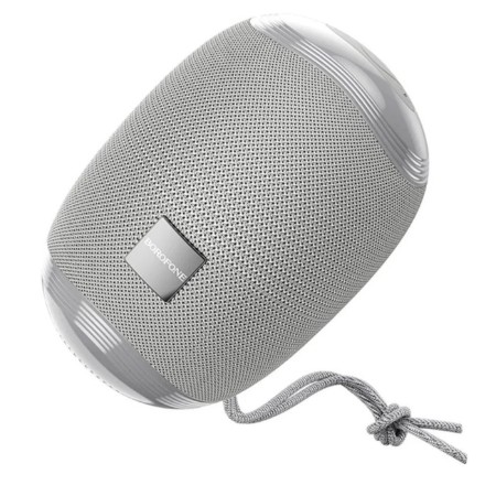 Portable column Borofone R6, 10 W, BT5.0, AUX, FM, Microsd, USB, 1200 mAh, gray-1
