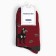 Male socks (2 pairs), burgundy/black color, size 42-43