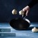 Pan pancake share Promo, d = 22 cm, plastic handle, anti -stick coating, burgundy color