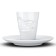 Coffee cup with a saucer TASSEN Impish, 80 ml, white color