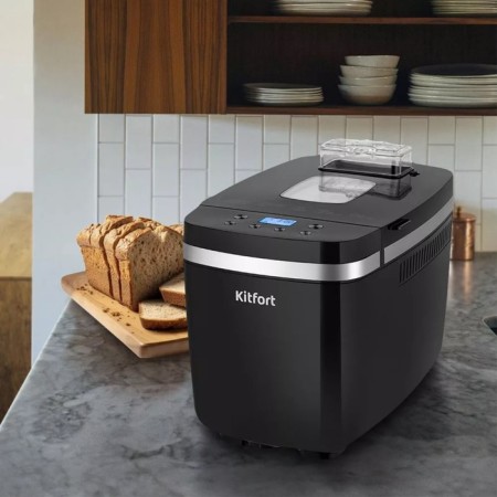 Bakery KitFort KT-314, 850 W, 14 programs, up to 1.35 kg, black-6