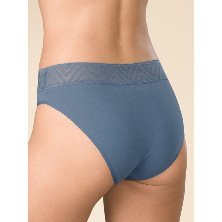 Women's panties, size m, jeans color-1