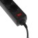 Luazon Lighting network filter, 4 sockets, 1.0 m, 2200 W, 3 x 0.75 mm2, 10 A, 220 V, black