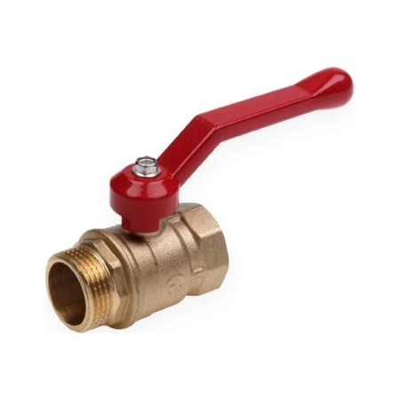 Aqualink 11b27p1, PN 16, internal/outer thread 1 ", handle, brass, brass