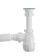 Siphon for the Aquant shell, 1 1/4 "x 40 mm, with metal. Grid d = 64 mm, with corrugation 40x40/50 mm
