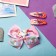Hair set "Magic" (2 invisibility, 1 clamp) unicorns, pink