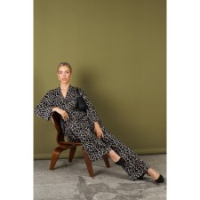 Female set: cardigan and trousers, size 54