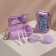 Set for contact lenses, in a case with a mirror, 3 objects, color mix
