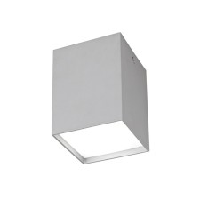 Ceiling light mantra kailua, GU10, 1x12W, 90x90x120 mm, silver color