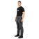 Pants 7.62 "Frontier", mixed, gray, river 52-54 Height 182-188