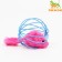 Toy "Mouse in a ball", 6 cm, blue/pink