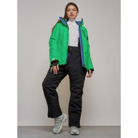 Ski costumes Women's winter, size 44, green color-19