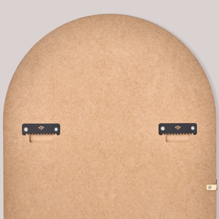 Wall mirror "Golden Rubin", in the oval case, 110x45 cm-2
