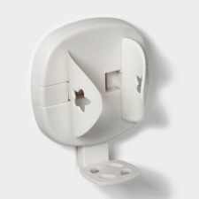 Holder for electric toothbrushes, 8.5 × 7 × 4 cm, white color