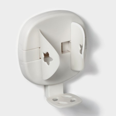 Holder for electric toothbrushes, 8.5 × 7 × 4 cm, white color