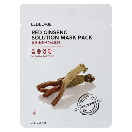 Fabric mask Lebelage Red Ginseng Solution Mask