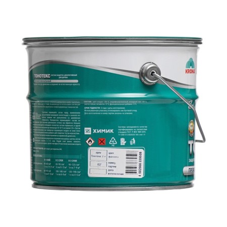 The composition of the protective and decorative tontex "Krona" nut 3 l-3