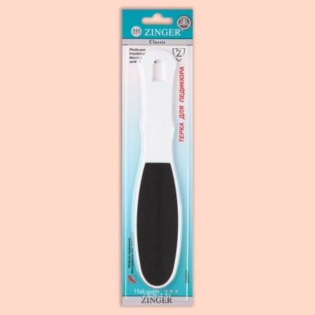 Feet tribes, sandpaper, bilateral, abrasiveness 100/180, 24 cm, white color, RA-13-3
