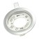 Builtrous lamp Ecola 5355, GX53, IP20, 220 V, 25x106 mm, round, silver
