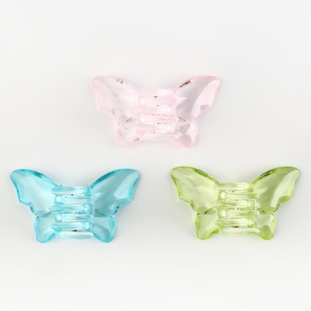 Hair crab 3 pcs. Believ in Yourself butterflies, 4.5 x 3 x 3 cm-4