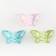 Hair crab 3 pcs. Believ in Yourself butterflies, 4.5 x 3 x 3 cm