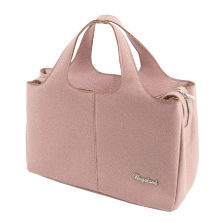 Women's bag (B2837-09550) genuine leather, pink, 1x210x36 cm