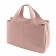Women's bag (B2837-09550) genuine leather, pink, 1x210x36 cm
