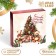New Year. Box for 9 sweets "New Year's gifts", 13.7 x 13.7 x 3.5 cm, confectionery packaging