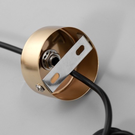 Bayerlux suspension lamp Bayerlux "Amadeus" LED 6W 4000k gold 5.3x5.3x43-243cm-7