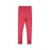 Basic leggings, height 122 cm, red color