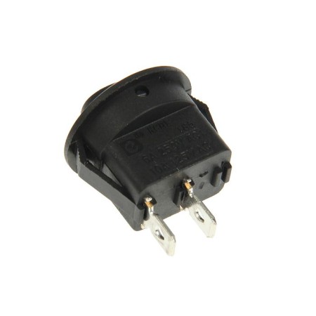 Klavic Klavny switch Rexant RWB-212, 6A (2C), 250 V, On-OFF, Round, Black-1