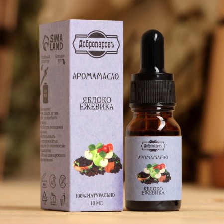 Essential oil "apple and blackberry", convenient dispenser, 10 ml "Dobroparov"
