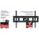 Kromax Star-1 Black 32 "-90" Max.81kg, wall-mounted bracket