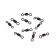 Namazu Pro Rolling Ribbed Swivel, Brass, Carbon, Test-14 kg, packaging 10 pcs.