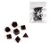 Cubes set for D&D (Dungeons and Dragons, DND) "Game time", Series: D&D, 7 pcs, red