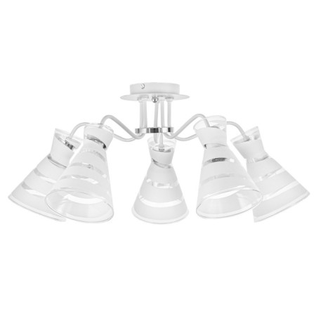 The future "Future" 5x60W E27 is white, chrome 67x67x27.5-4