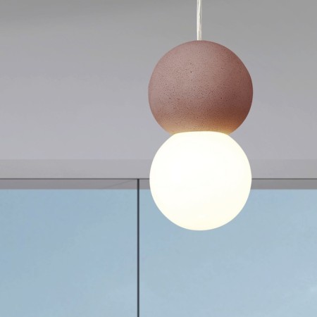 Suspended chandelier Mantra Galaxia, E27, 1x20W, 210 mm, white color-2