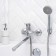 Bath mixer RMS SL85-006E, single-leaf, chrome