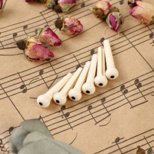 A set of shine fixers Music Life, 6 pieces, white