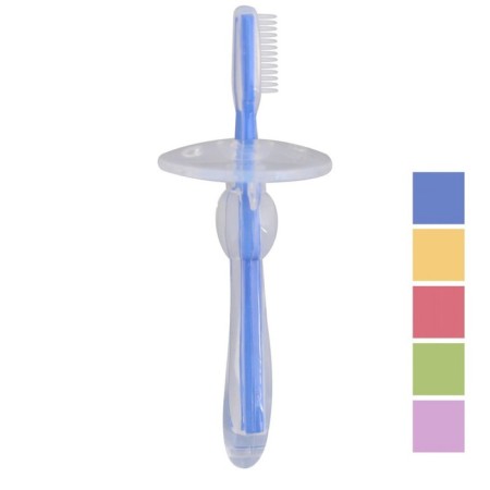 Children's silicone toothbrush for the first teeth, mix-1