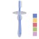 Children's silicone toothbrush for the first teeth, mix