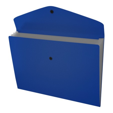 Folder-carte, A4, 4 departments, 400 μm, Erichkrause "Matt Classic", on the button, embossing "Sand", mix-1