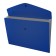 Folder-carte, A4, 4 departments, 400 μm, Erichkrause "Matt Classic", on the button, embossing "Sand", mix