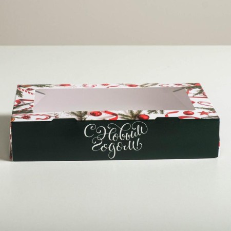 Folding box “Congratulations!”, 20 x 12 x 4 cm, new year-2