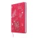 Universal Grade 1-11 Diary, 48 sheets "Magic butterflies", solid artificial leather cover, pancake embossing, rhinestones, liesse