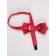 Tie-butter for boys ise, red color