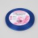 Satin tape, 6 mm × 23 ± 1 m, blue color No. 40